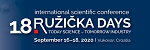 18th Ružička Days 2020